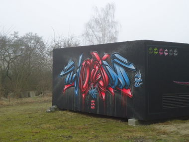 Graffiti Wall in Timbuktu - Photo by oldenburgcity - jayn