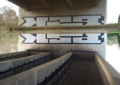 Graffiti Bombing in Oldenburg - Photo by oldenburgcity - psk (2014)