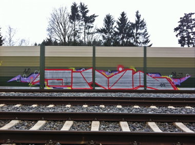 Graffiti Wall - Photo by oldenburgcity - onil, oniel