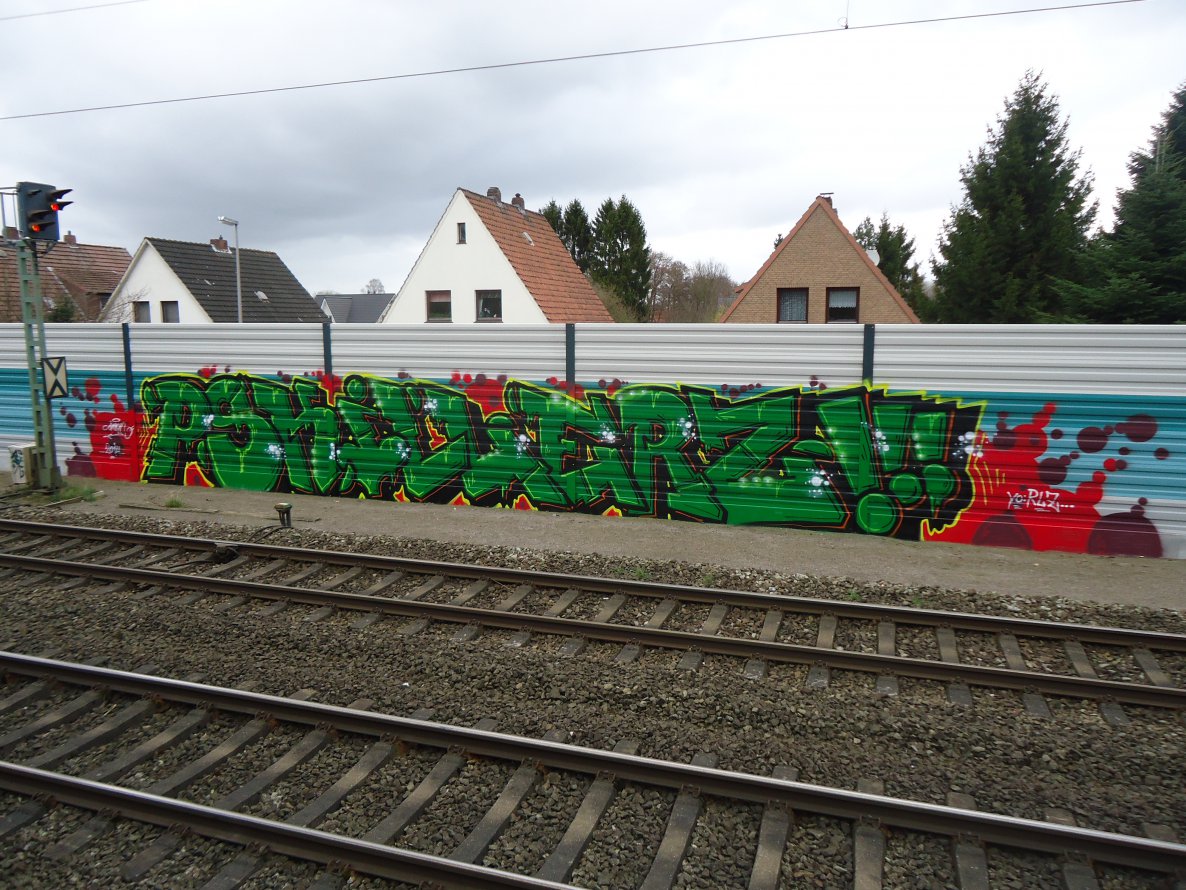 Graffiti Bombing - Photo by oldenburgcity - pskillerz, psk (2014)