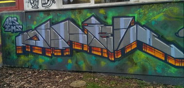 Graffiti Wall - Photo by oldenburgcity - oniel, onil