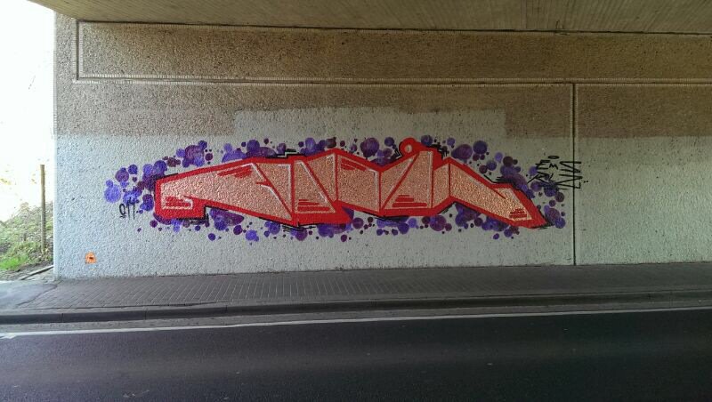 Graffiti Wall - Photo by oldenburgcity - onil, oniel