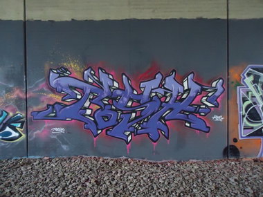 Graffiti Wall in Oldenburg - Photo by oldenburgcity - tosh (2014)