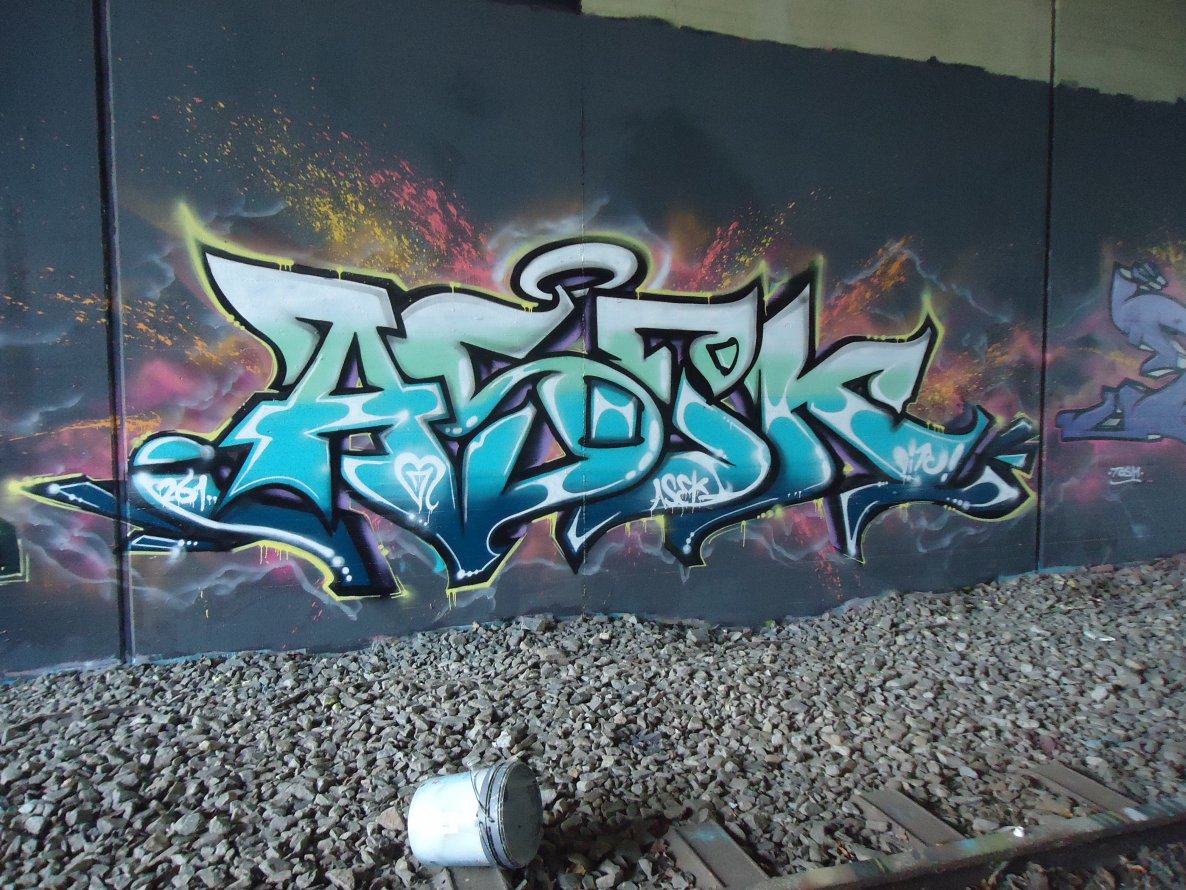 Graffiti Wall in Oldenburg - Photo by oldenburgcity - asek (2014)