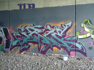 Graffiti Wall in Oldenburg - Photo by oldenburgcity - irie (2014)