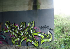 Graffiti Wall in Oldenburg - Photo by oldenburgcity - psk, sbek (2014)
