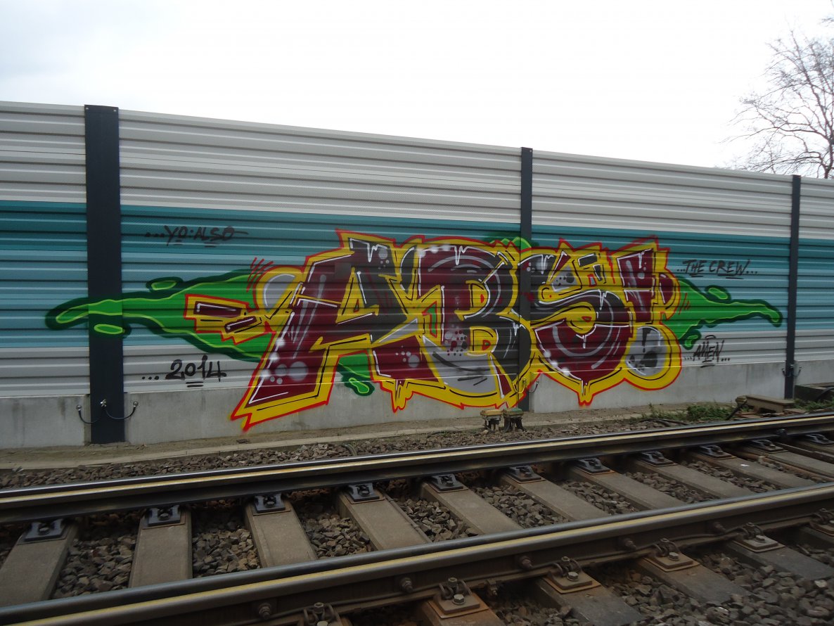 Graffiti Bombing - Photo by oldenburgcity - abs (2014)