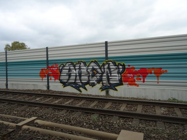 Graffiti Bombing - Photo by oldenburgcity - amen (2014)