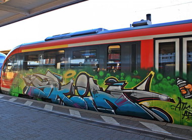 Graffiti Train - Photo by oldenburgcity - skin (2014)
