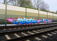 Graffiti Wall - Photo by oldenburgcity - alsoe, onil