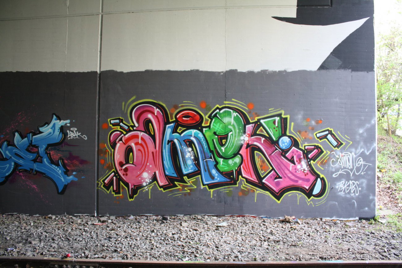 Graffiti Wall - Photo by oldenburgcity - amen (2014)