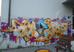 Graffiti Wall in Oldenburg - Photo by oldenburgcity - chek (2014)
