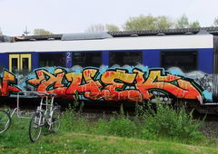 Graffiti Train - Photo by oldenburgcity - chek