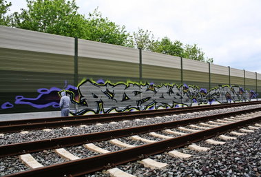 Graffiti Wall - Photo by oldenburgcity - alsoe, onil