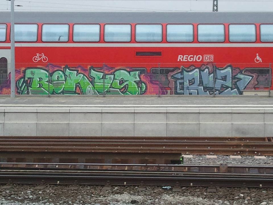 Graffiti Train - Photo by oldenburgcity - bonus, rlz (2014)