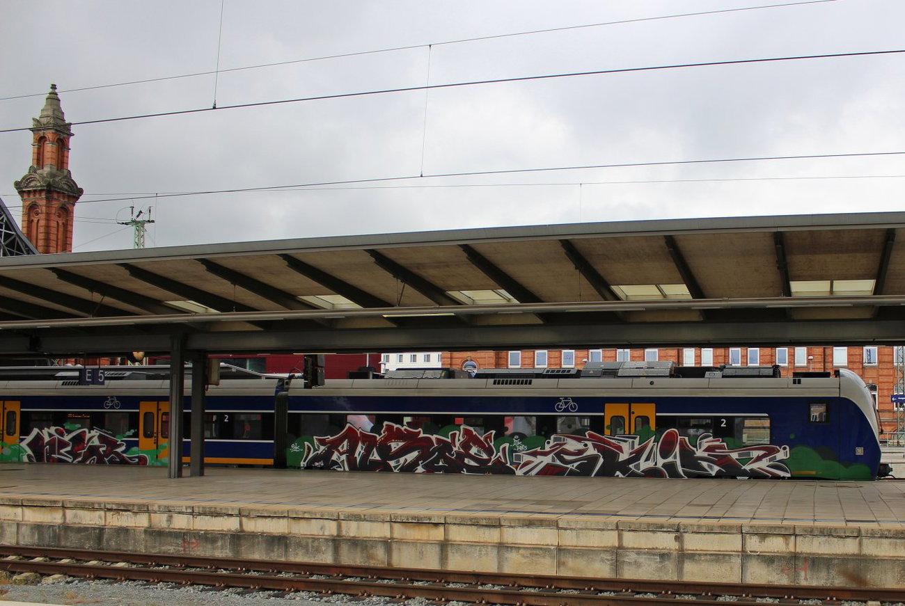 Graffiti Wall - Photo by oldenburgcity - niek, alsoe, skin