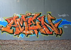 Graffiti Wall in Oldenburg - Photo by oldenburgcity - amen (2014)