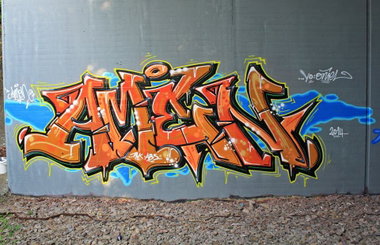 Graffiti Wall in Oldenburg - Photo by oldenburgcity - amen (2014)