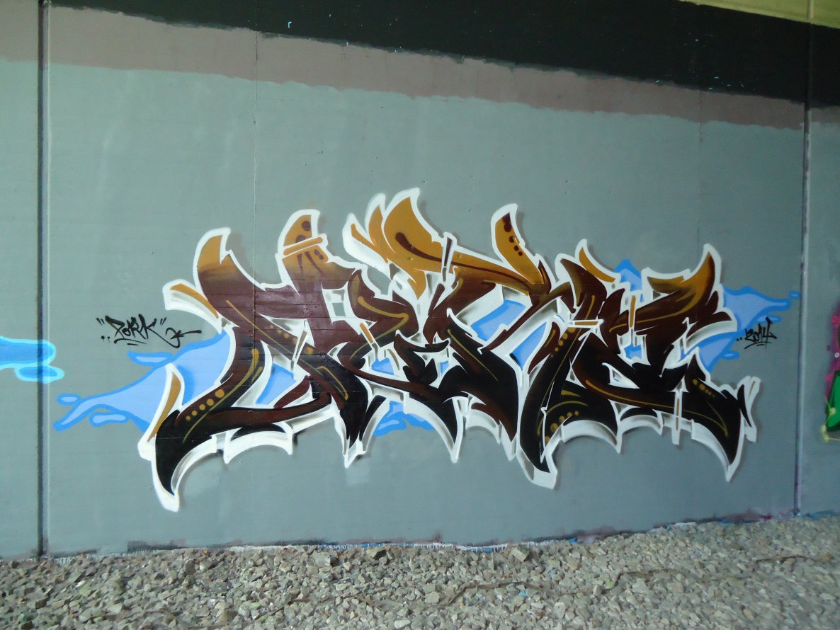 Graffiti Wall in Oldenburg - Photo by oldenburgcity - sure (2014)