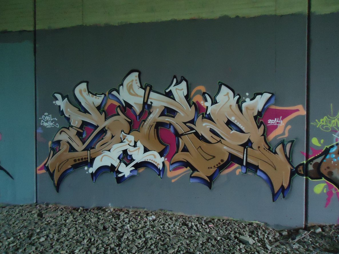 Graffiti Wall in Oldenburg - Photo by oldenburgcity - sure (2014)