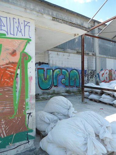 Graffiti Bombing - Photo by oldenburgcity - uran, crok, quär