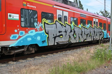 Graffiti Wall - Photo by oldenburgcity - psk, rlz, abs