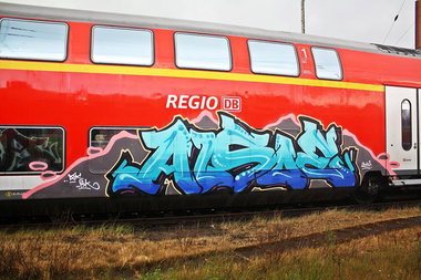 Graffiti Train - Photo by oldenburgcity - alsoe (2014)