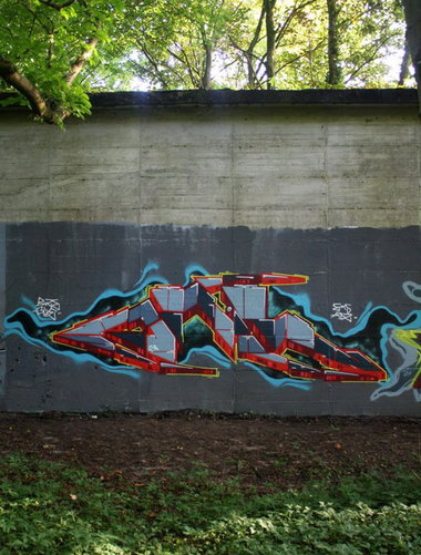 Graffiti Wall in Oldenburg - Photo by oldenburgcity - onil, oniel (2014)