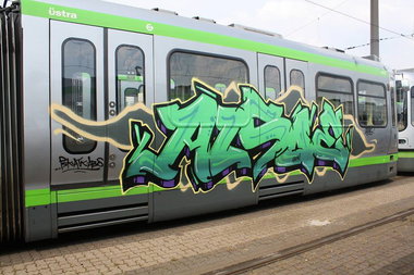Graffiti Train - Photo by oldenburgcity - alsoe (2014)
