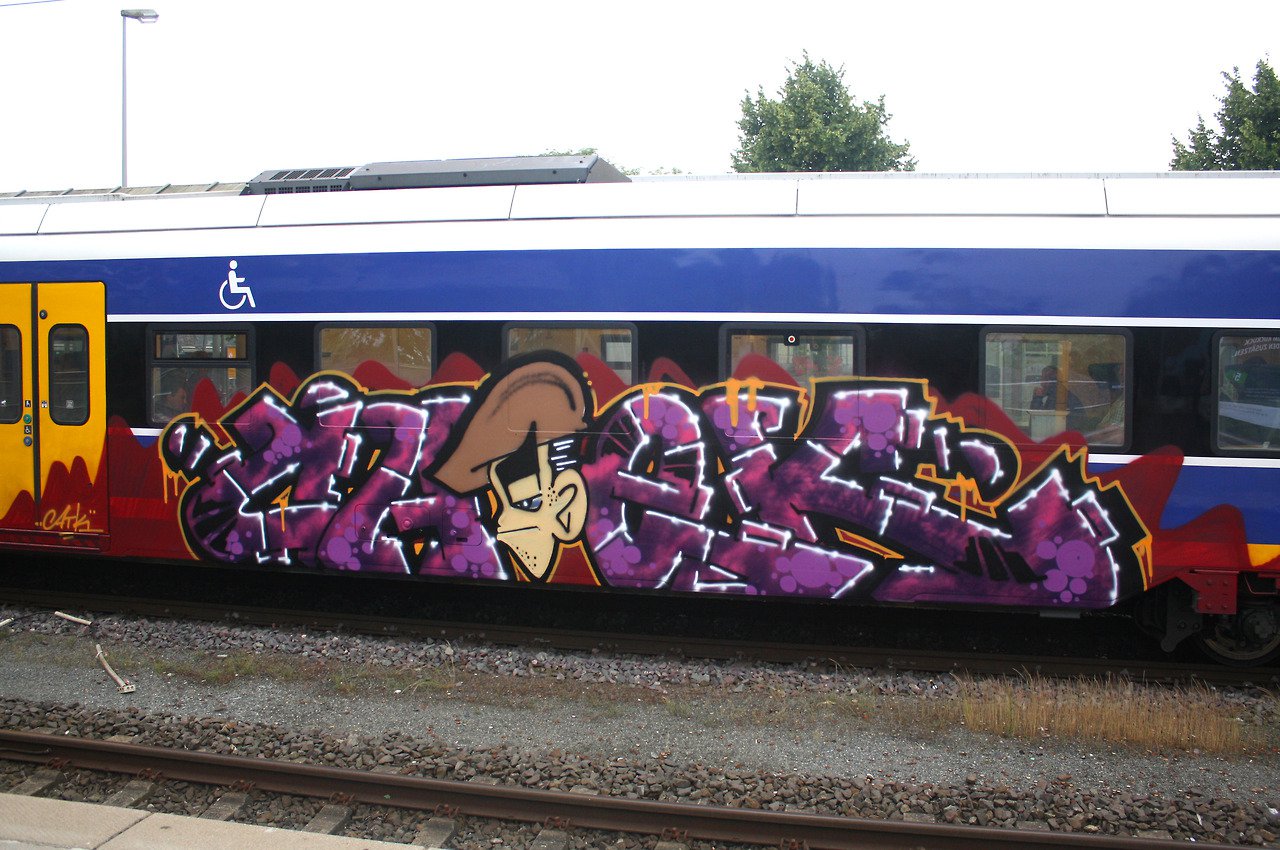 Graffiti Train - Photo by oldenburgcity - chek (2014)