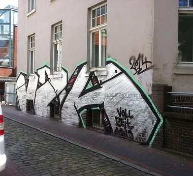 Graffiti Bombing - Photo by oldenburgcity - vza (2014)