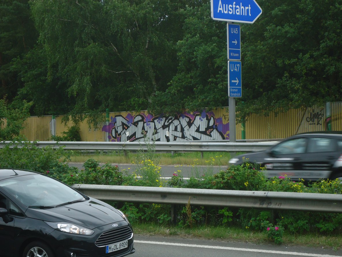 Graffiti Bombing - Photo by oldenburgcity - chek (2014)