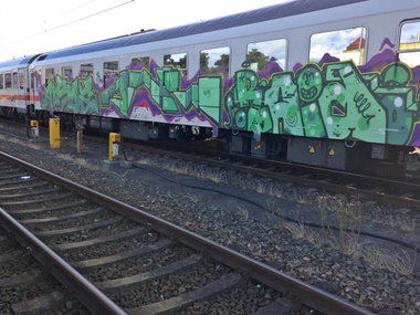 Graffiti Wall - Photo by oldenburgcity - raid, onil, alsoe