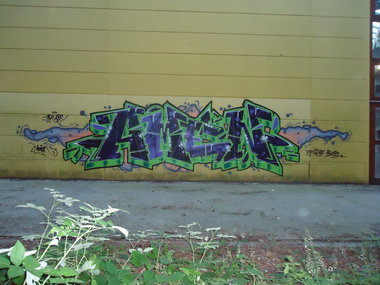 Graffiti Bombing - Photo by oldenburgcity - amen (2014)