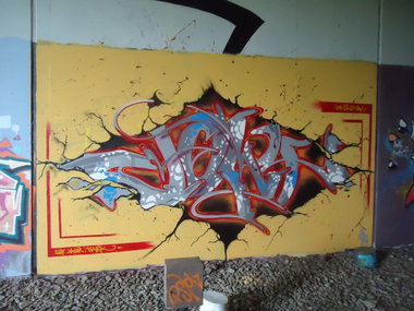 Graffiti Wall - Photo by oldenburgcity - dont (2014)