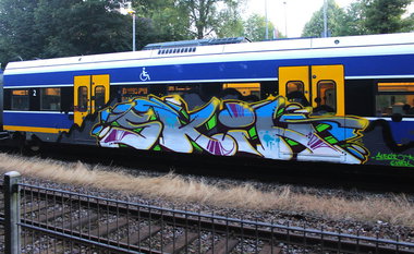 Graffiti Train - Photo by oldenburgcity - skin (2014)