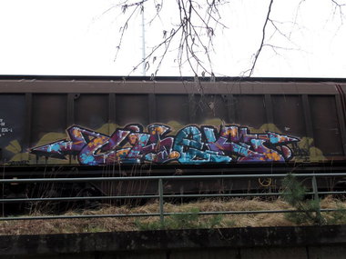 Graffiti Train - Photo by oldenburgcity - chek