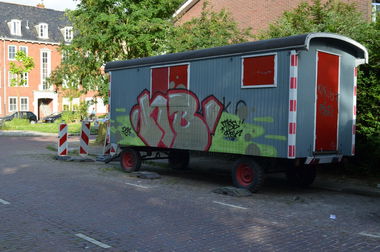Graffiti Bombing in Groningen - Photo by oldenburgcity - nb (2014)