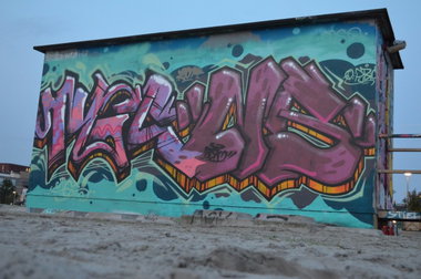 Graffiti Wall in Groningen - Photo by oldenburgcity - tgs, nb (2014)