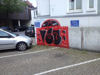 Graffiti Bombing - Photo by oldenburgcity - vza (2014)