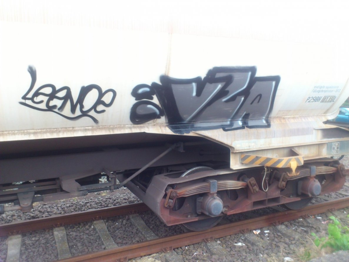 Graffiti Train - Photo by oldenburgcity - vza (2014)