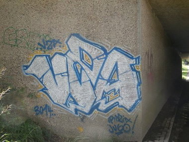 Graffiti Bombing - Photo by oldenburgcity - vza (2014)