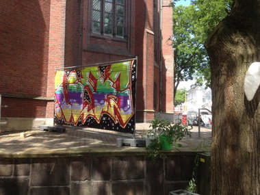 Graffiti Bombing - Photo by oldenburgcity - vza (2014)