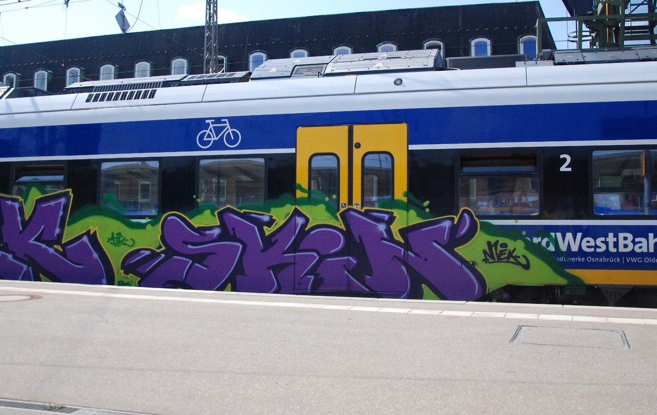 Graffiti Train - Photo by oldenburgcity - skin (2014)