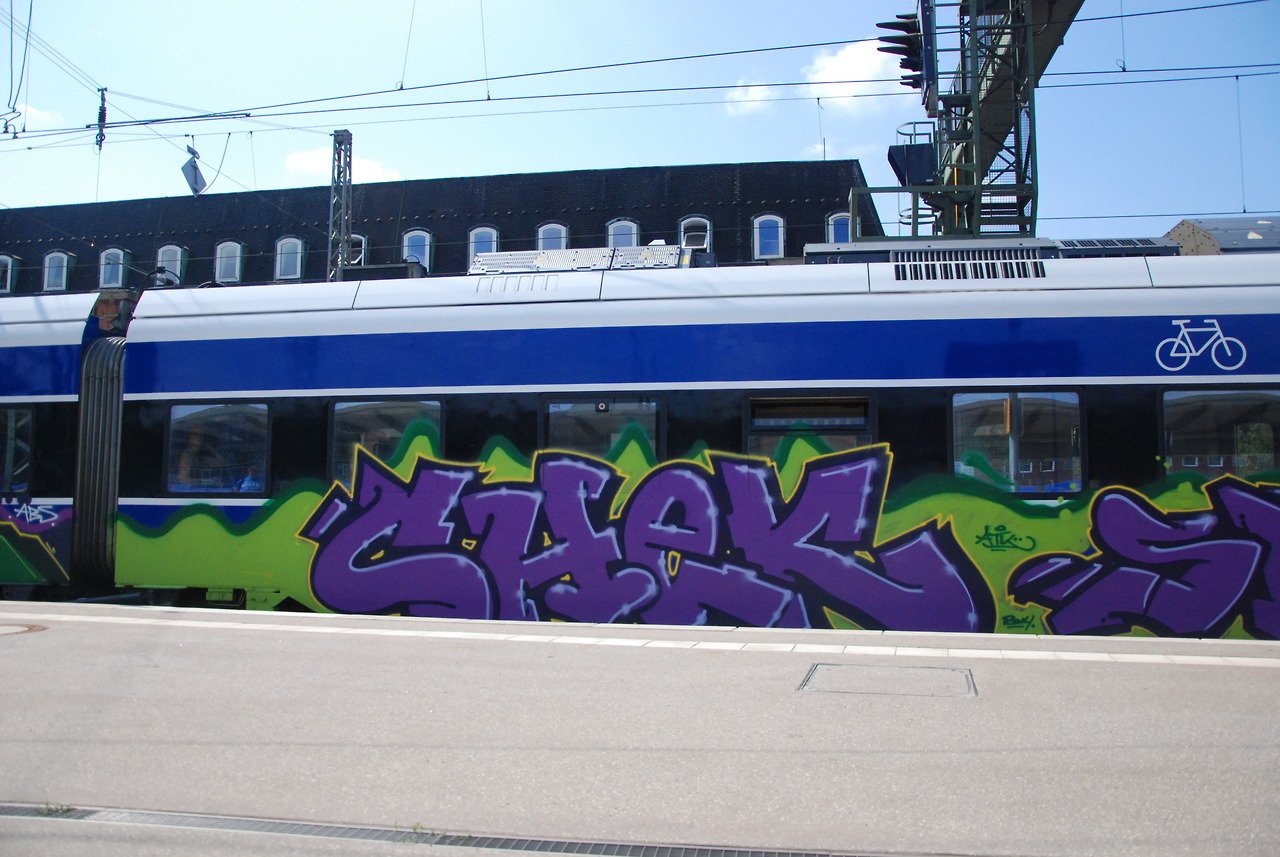 Graffiti Train - Photo by oldenburgcity - chek (2014)