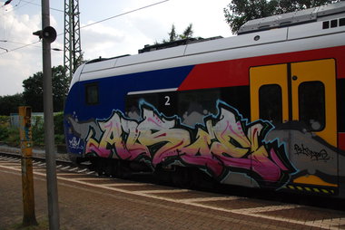 Graffiti Train - Photo by oldenburgcity - alsoe (2014)