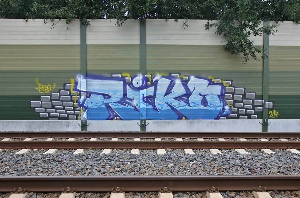 Graffiti Bombing - Photo by oldenburgcity - riko (2014)