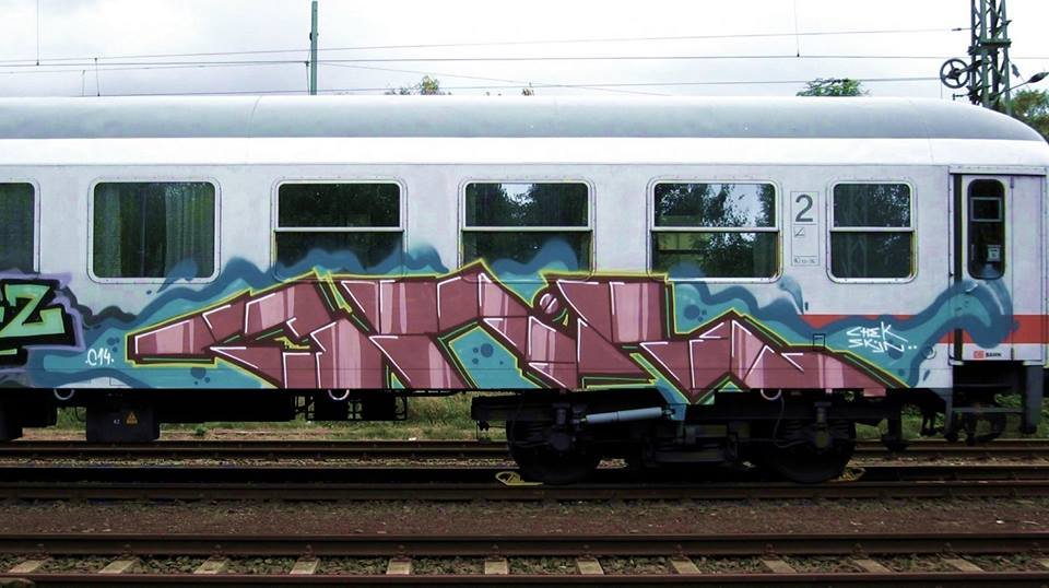 Graffiti Train - Photo by oldenburgcity - onil (2014)