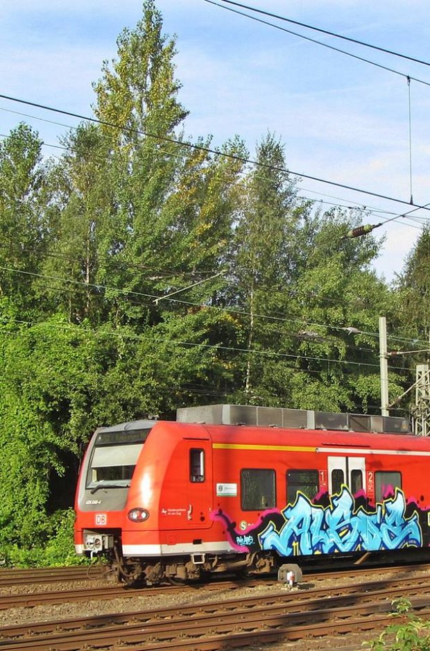 Graffiti Train - Photo by oldenburgcity - alsoe (2014)