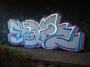 Graffiti Wall - Photo by oldenburgcity - indiz (2014)